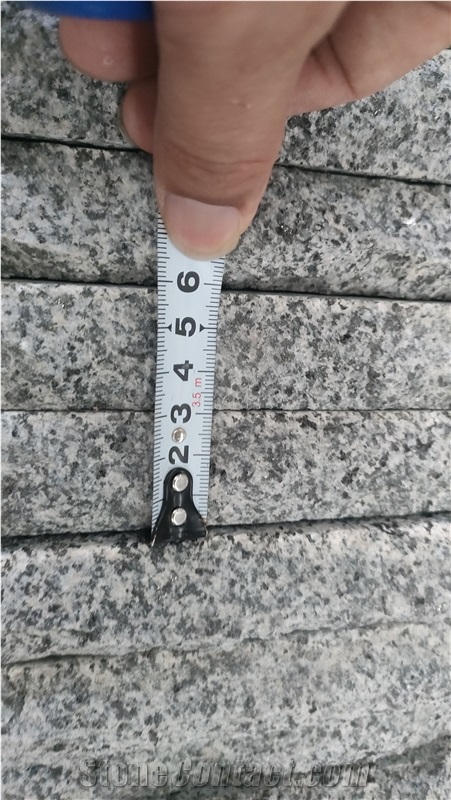 Hainan G654 Black Granite Flamed  Slabs