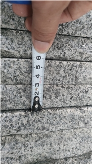 Hainan G654 Black Granite Flamed  Slabs
