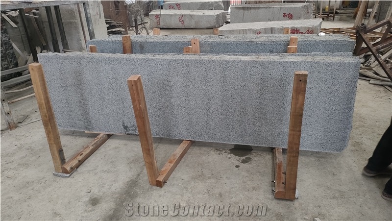 Hainan G654 Black Granite Flamed  Slabs