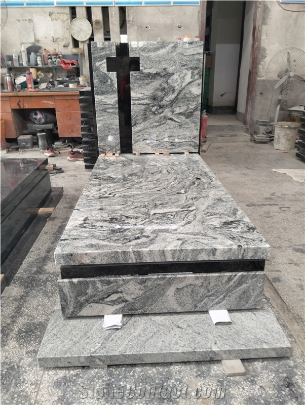 Heart Shaped Indian Viscount White Tombstone