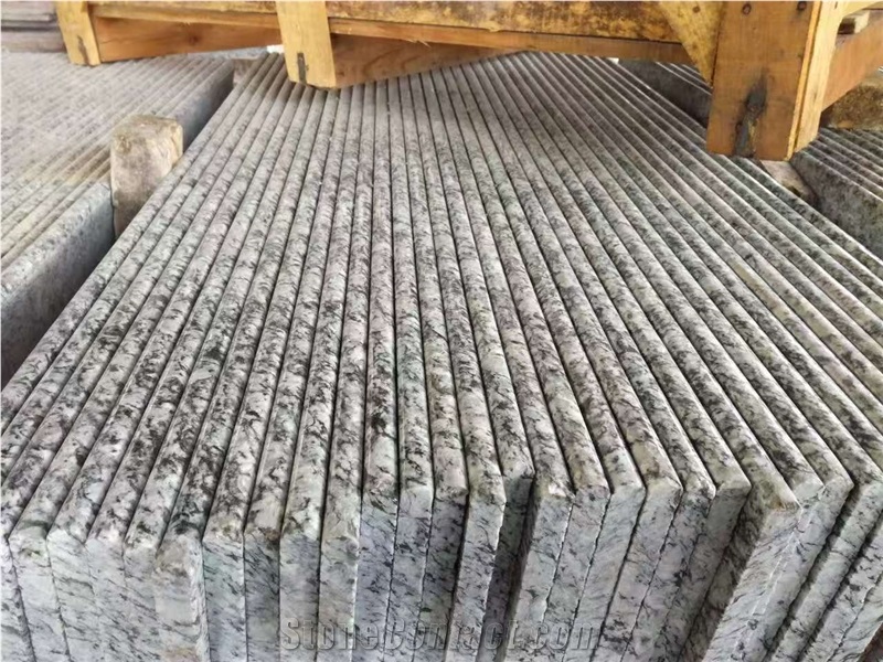 Sea Wave White Granite Stair Steps