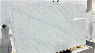 Bianco Carrara White Marble Slabs
