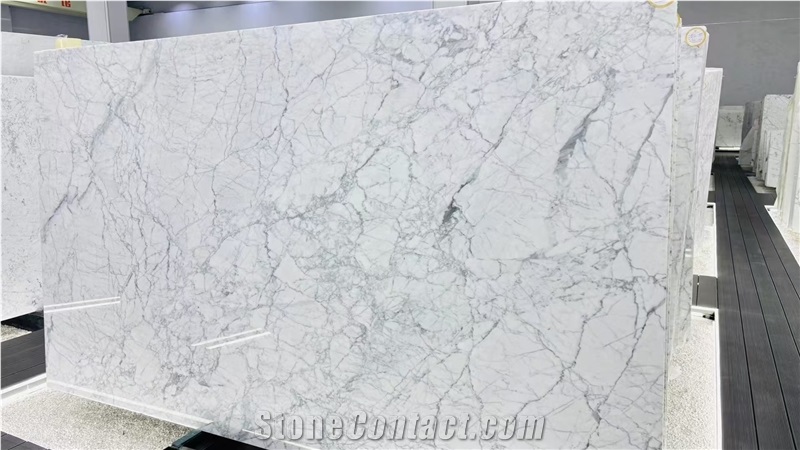Bianco Carrara White Marble Slabs