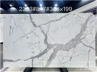 Calacatta Carrara White Polished Slabs