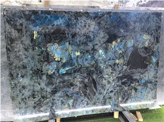 Luxury Blue Emerald Labradorite Granite Slabs  Tiles