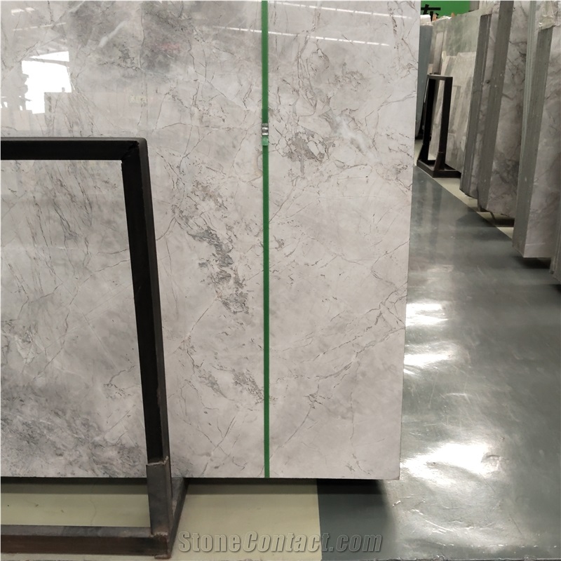 Kungfu Stone Calacatta Grey Marble Slabs Wholesale