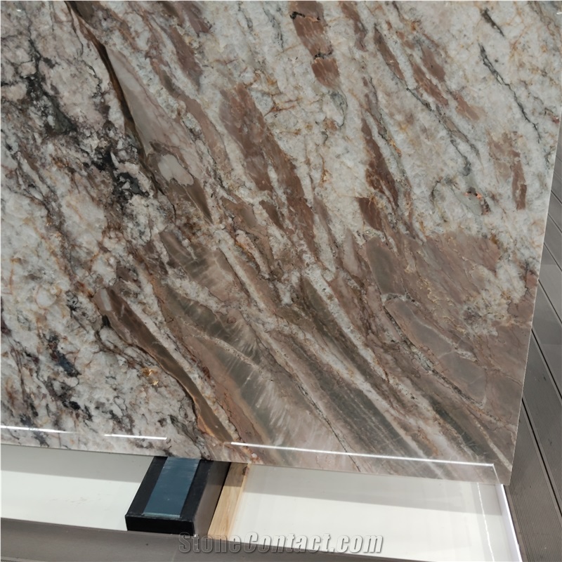 Kungfu Stone Chocolate Brown Quartzite Slabs
