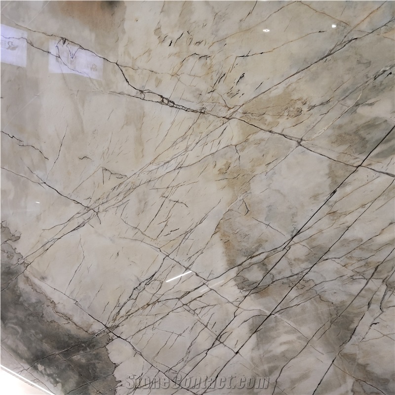 Kungfu Stone Cloud Grey Quartzite Slabs
