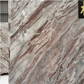 Kungfu Stone Fantasy Brown Marble Slabs Customs Supply