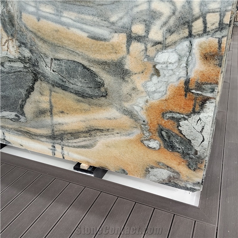 Kungfu Stone Giallo Macaubas Quartzite Slabs