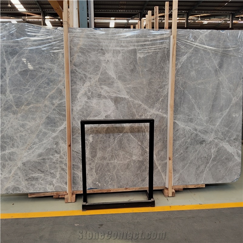Kungfu Stone Hermes Gray Marble Slabs Wholesale