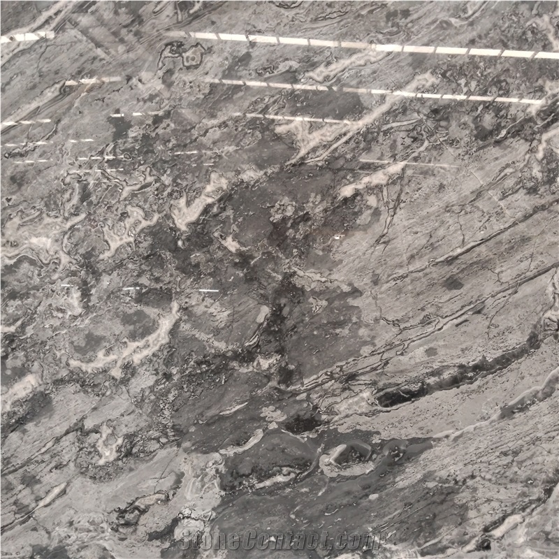 Kungfu Stone Iconic Grey Marble Slabs Wholesale