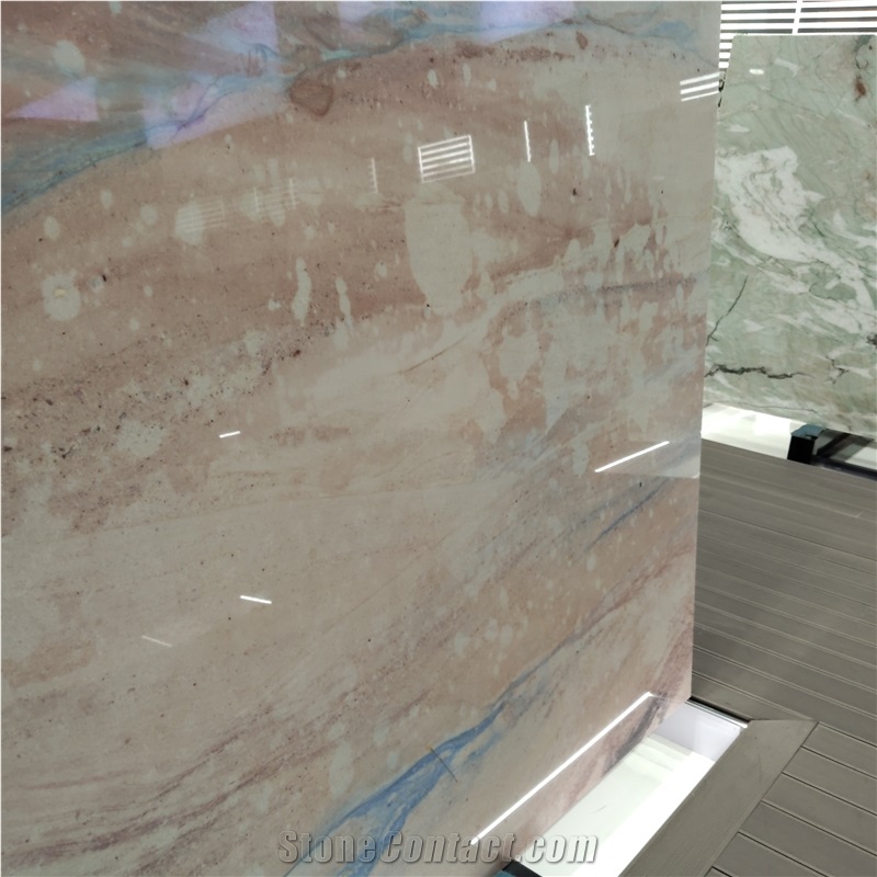 Kungfu Stone Luxury Multicolor Quartzite Slabs Supply