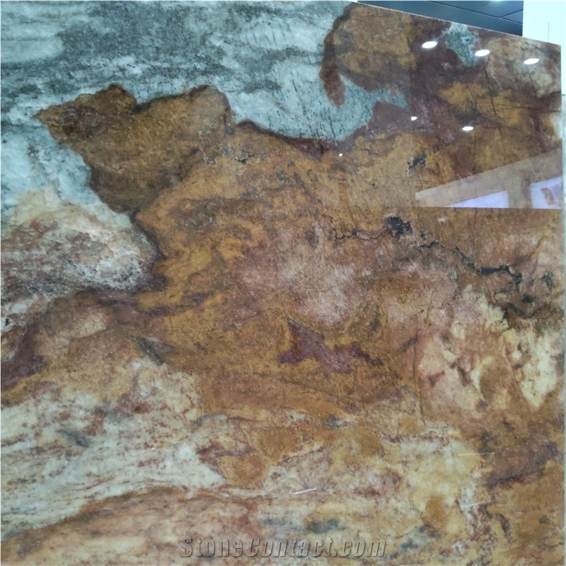 Kungfu Stone Rainbow Impression Quartzite Slabs