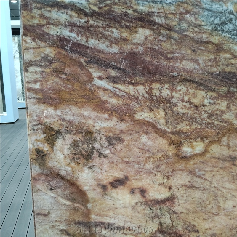 Kungfu Stone Rainbow Impression Quartzite Slabs