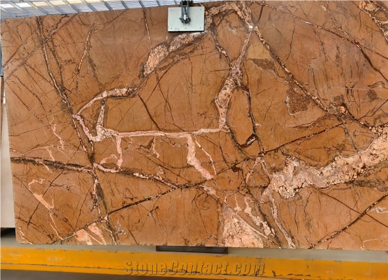 Kungfu Stone Rainforest Golden Coffee Marble Slabs