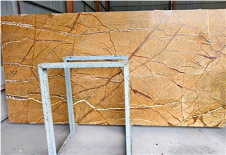 Kungfu Stone Rainforest Golden Coffee Marble Slabs