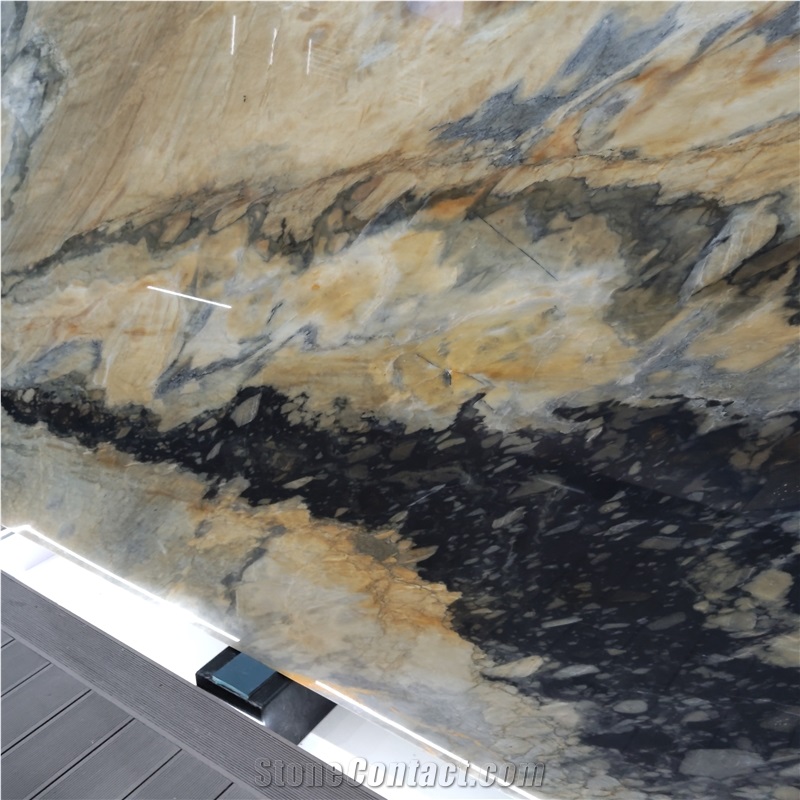 Kungfu Stone Supply Andis Yellow Quartzite Slabs