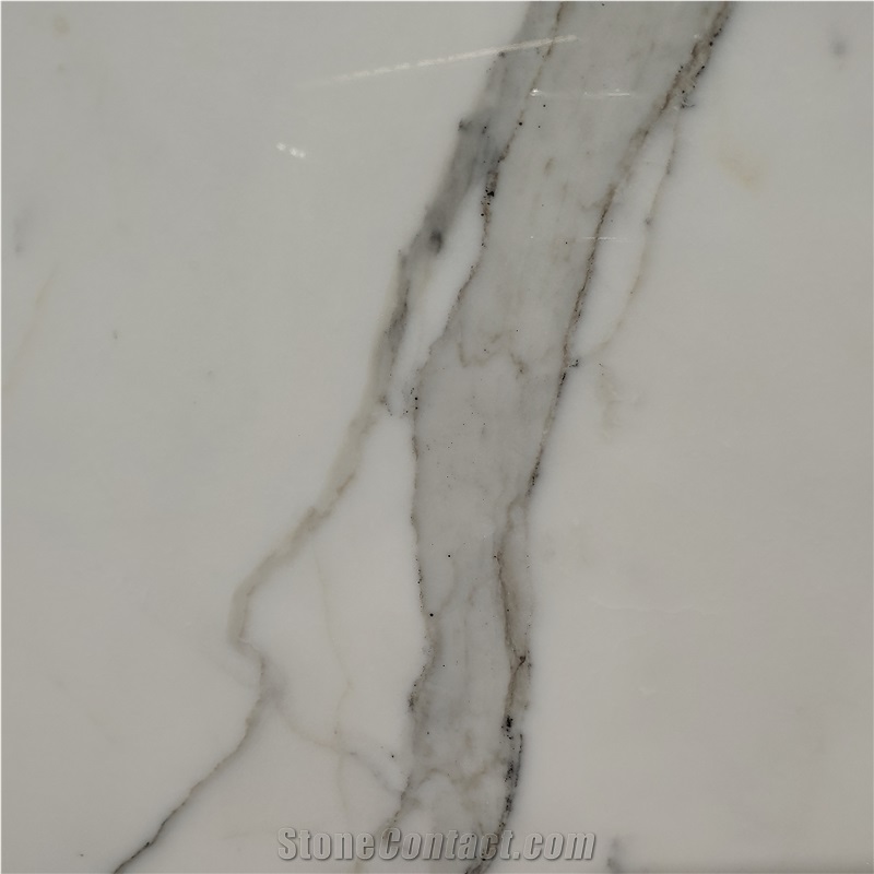 Kungfu Stone Supply Calacatta White Marble Slabs