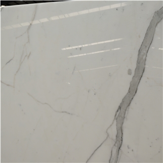 Kungfu Stone Supply Calacatta White Marble Slabs