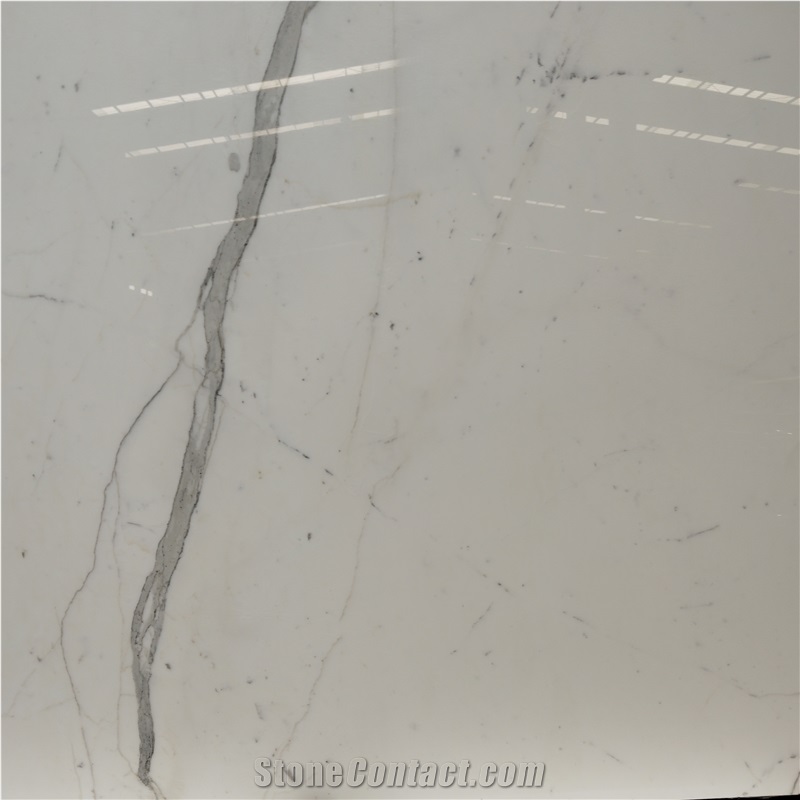 Kungfu Stone Supply Calacatta White Marble Slabs
