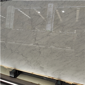 Kungfu Stone Supply Italian Bianco Carrara Marble Slabs