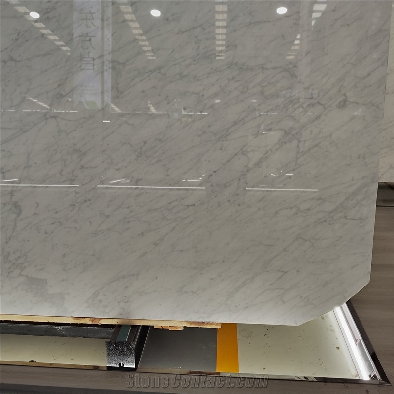 Kungfu Stone Supply Italian Bianco Carrara Marble Slabs