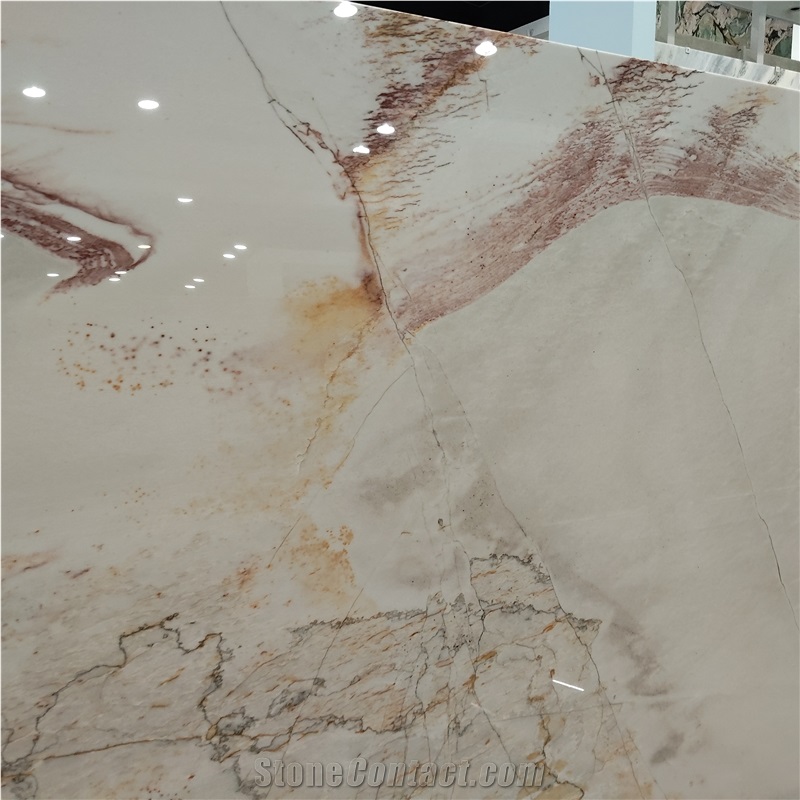 Kungfu Stone Supply Rosa Aurora Quartzite Slabs