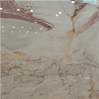 Kungfu Stone Supply Rosa Aurora Quartzite Slabs