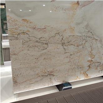 Kungfu Stone Supply Rosa Aurora Quartzite Slabs