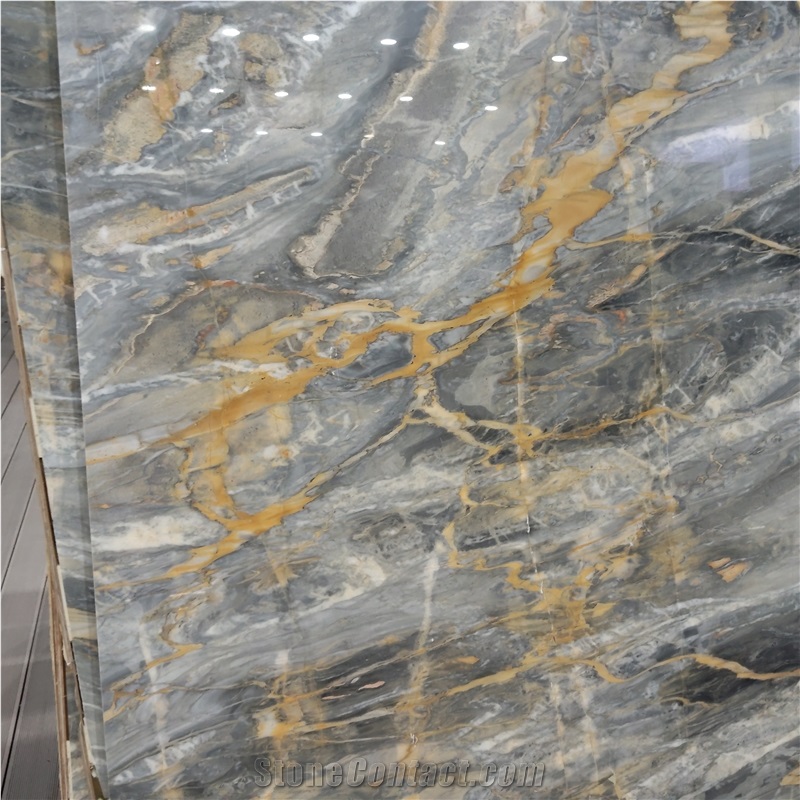 Kungfu Stone Supply Siena Grigio Grey Marble Slabs
