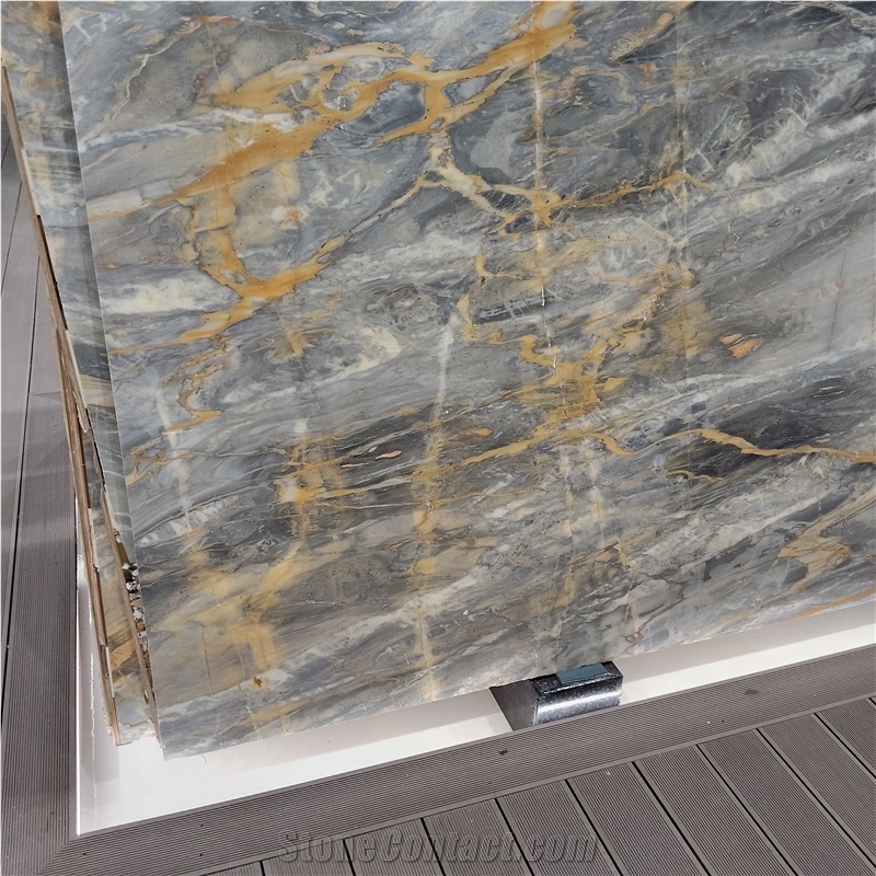 Kungfu Stone Supply Siena Grigio Grey Marble Slabs