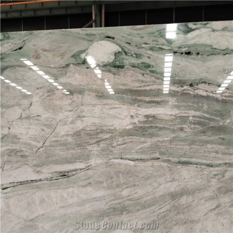 Kungfu Stone Supply Verde Fantasy Quartzite Slabs