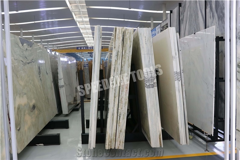 H Steel A-Frame Rack For Granite Mable Quartz Slabs