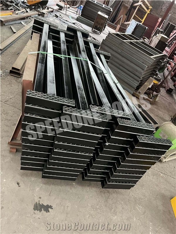 H Steel A-Frame Rack For Granite Mable Quartz Slabs