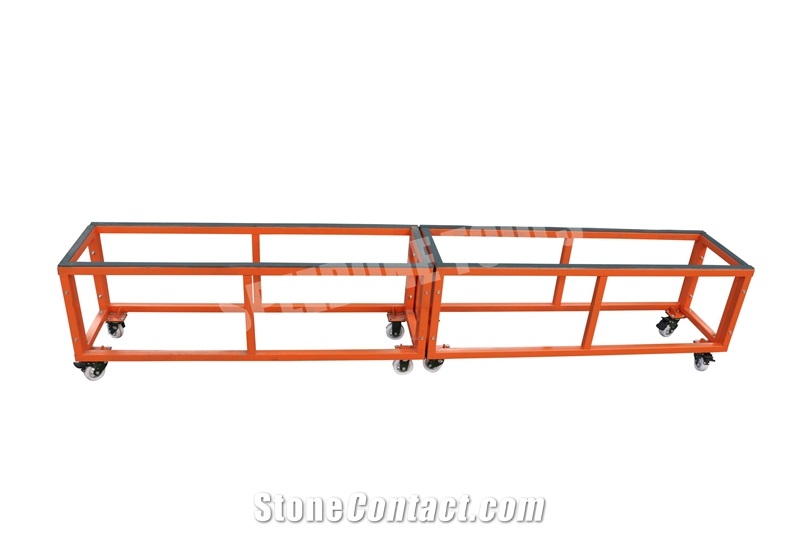 Steel Work Table For Stone Processing Fabrication Table