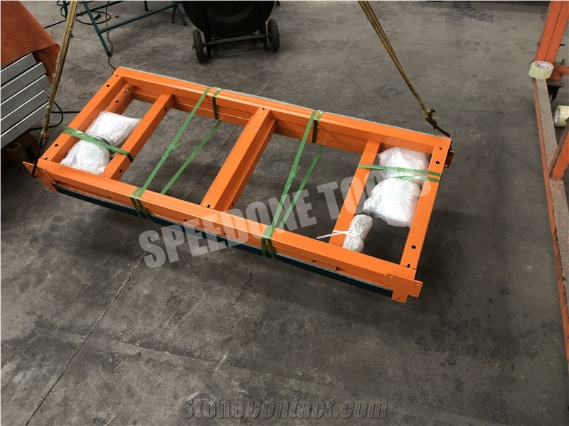 Steel Work Table For Stone Processing Fabrication Table