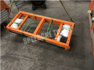 Steel Work Table For Stone Processing Fabrication Table