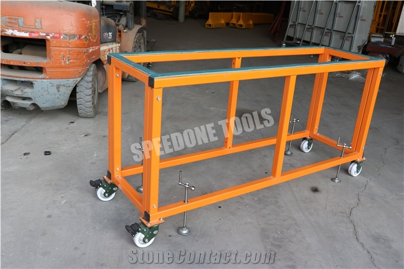Stone Slab Work Table Countertop Fabrication Stand