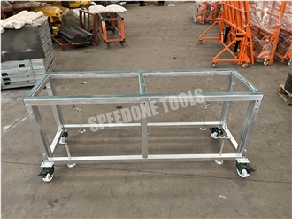 Stone Slab Work Table Countertop Fabrication Stand