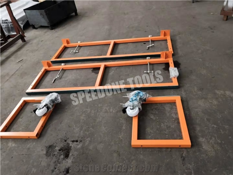 Stone Slab Work Table Countertop Fabrication Stand