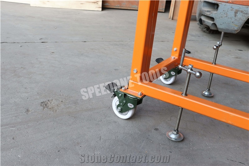 Stone Slab Work Table Countertop Fabrication Stand