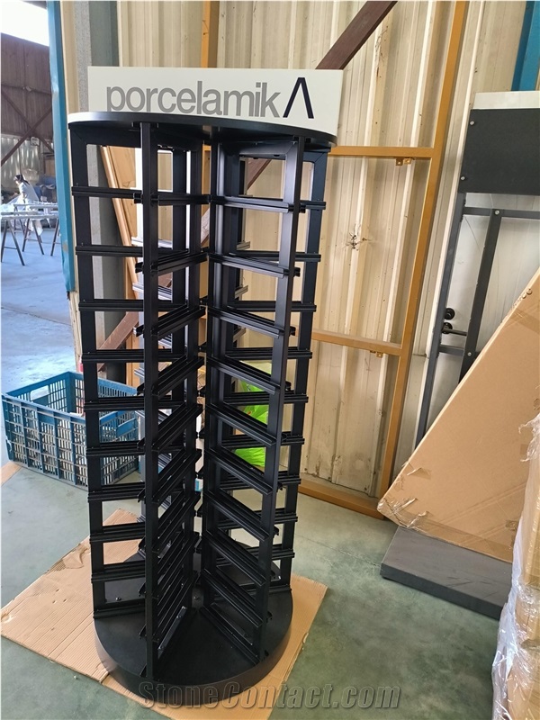 360-Degree Rotating Floor Stand-Logo Printing
