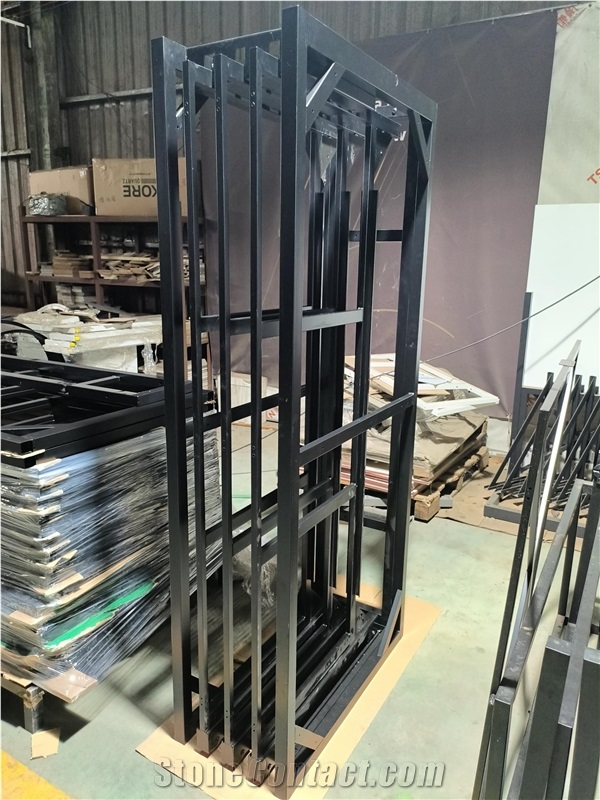 Stone Sample Display Stand-Push&Pull -Double-Sided