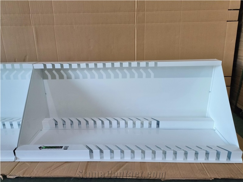Table Display Rack-White-Three-Dimensional