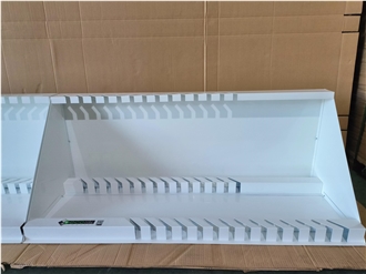 Table Display Rack-White-Three-Dimensional