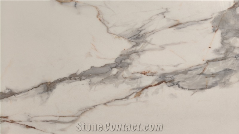 Calacatta Gold Artificial Printed Quartz Slabs