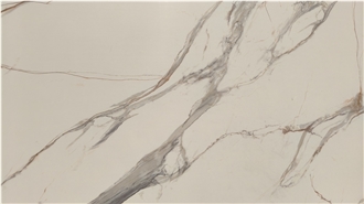 Calacatta Gold Printed Artificial Quartz Slabs