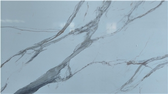 Calacatta Gold Printed Artificial Quartz Slabs