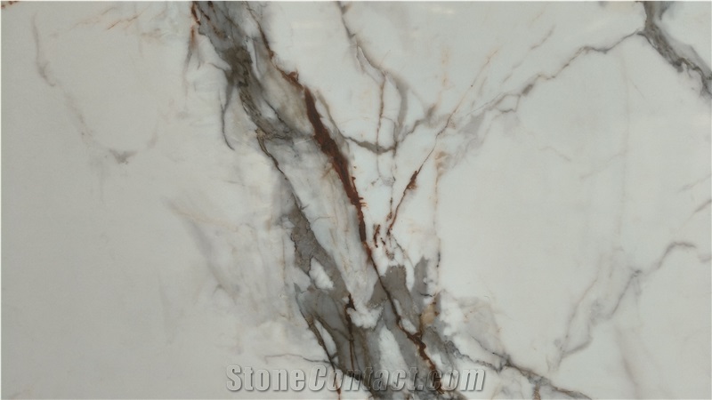 Calacatta Gold Printed Quartz Slabs